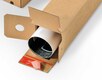 ColomPac Planversandbox 455 x 115 x 115mm mit Selbstklebeverschluss & Aufreißfaden braun