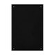 Wand-Kreidetafel ohne Rahmen, schwarz, 55x80cm, 1 Stk.