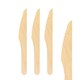 Messer aus Holz 16cm, 20 Stk.
