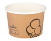 BIO Eisbecher aus Karton FSC zerfiziert 120ml �7.3cm, 50 Stk.