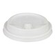 Domdeckel mit Verschlußklappe weiß für Pappbecher COFFEE TO GO 80mm Ø, 100 Stk.