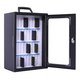 Smartphone-Schrank f�r 36 Smartphones, abschlie�barer Aufbewahrungsschrank dunkelgrau