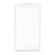 Bestecktaschen weiß 240x125mm inkl. Serviette 390x380mm weiß, 500 Stk.