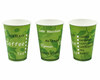 BIO Automatenbecher Kaffeebecher Pappbecher 70,3mm Ø  Bio Green 180 ml 100 Stk.