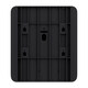 Satino Hyginity Falthandtuchspender Interfold S, System PT2, 34,3 cm x 30,1 cm x 12,9 cm, schwarz