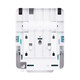 Satino Hyginity Autocut Handtuchrollenspender, System SYS1, 41,8 cm x 31,8 cm x 23,2 cm, wei�