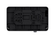 Satino Hyginity Doppelrollen Toilettenpapierspender,  System MT1, 30,1 cm �15,9 cm � 18,6 cm, schwarz