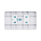 Satino Hyginity Falthandtuchspender XS, System PT3,  17,6 cm x 30,1 cm x  15,1 cm,  wei�