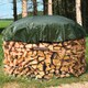 PolyTarp PE Abdeckplane Schutzplane 3m rund gr�n rei�fest wasserdicht 210g/m�